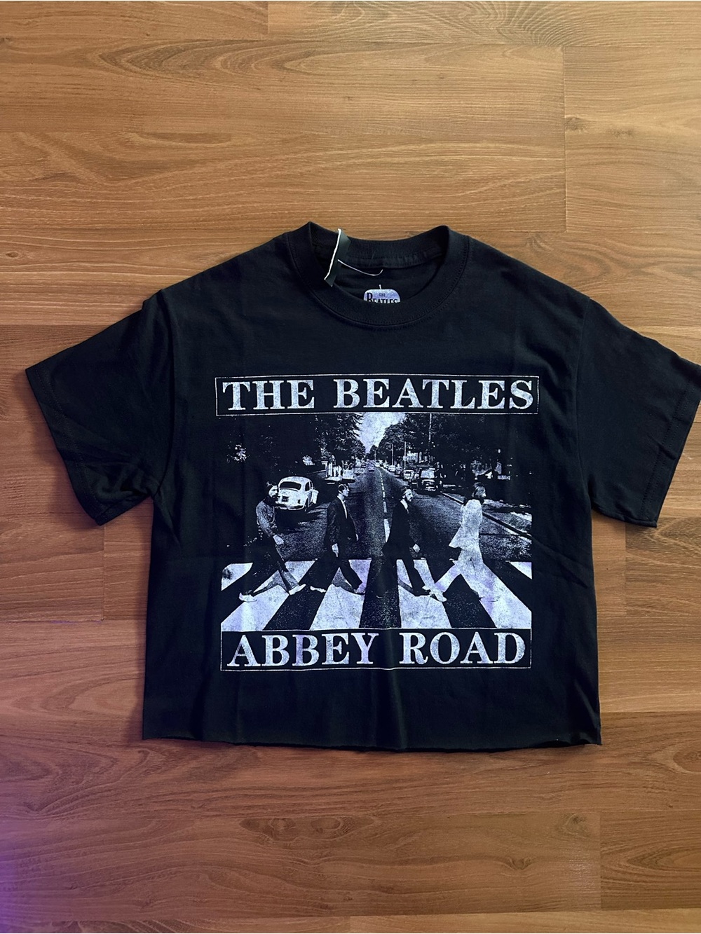 The Beatles Black Abbey Road Graphic Tee